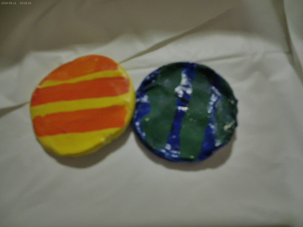 striped coasters set